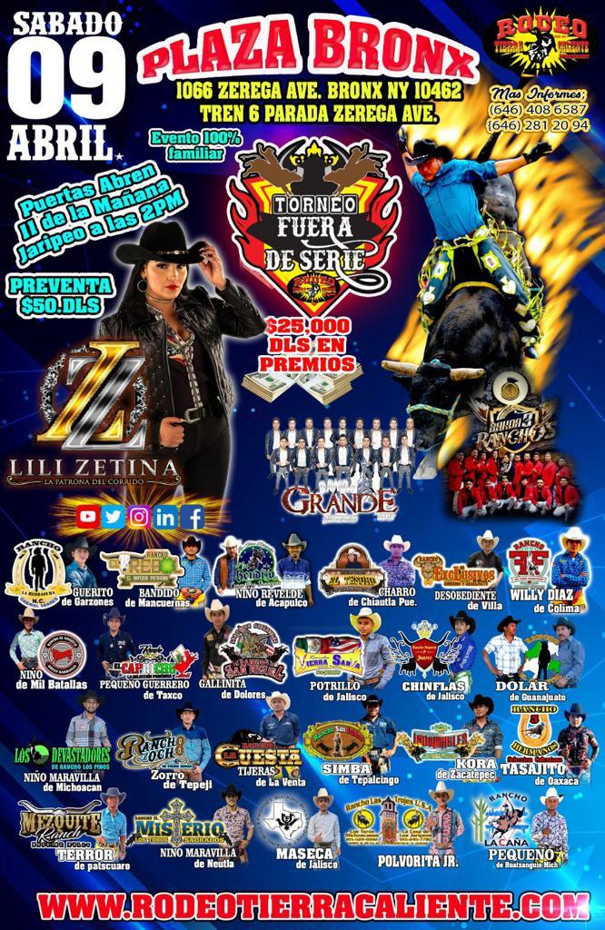 JARIPEO CON LILI ZETINA | BANDA GRANDE | BANDA 3 RANCHOS