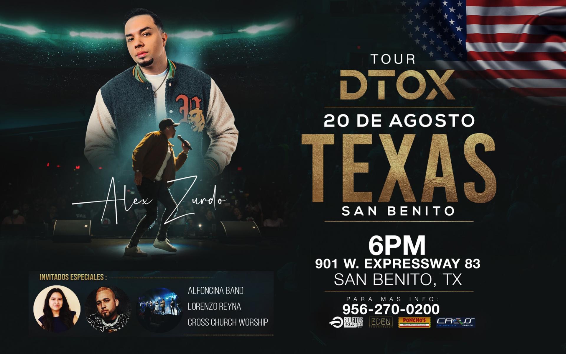 ALEX ZURDO | TOUR DTOX