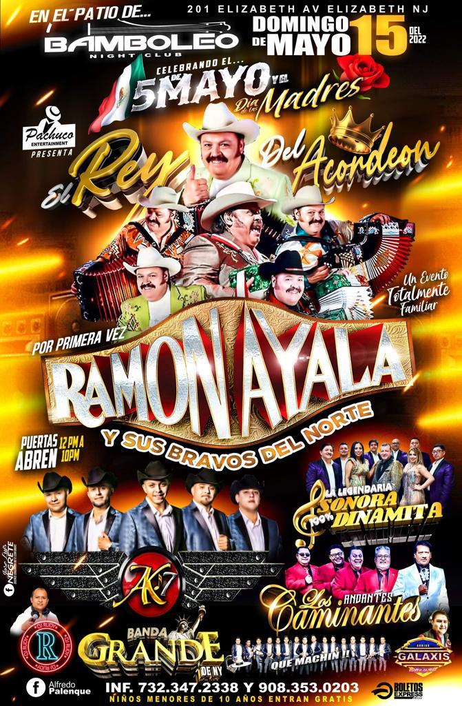 RAMON AYALA | AK7 | SONORA DINAMITA | LOS ANDANTES CAMINANTES | BANDA GRANDE