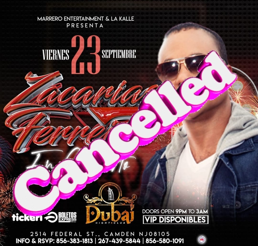 ZACARIAS FERREIRA Tickets BoletosExpress