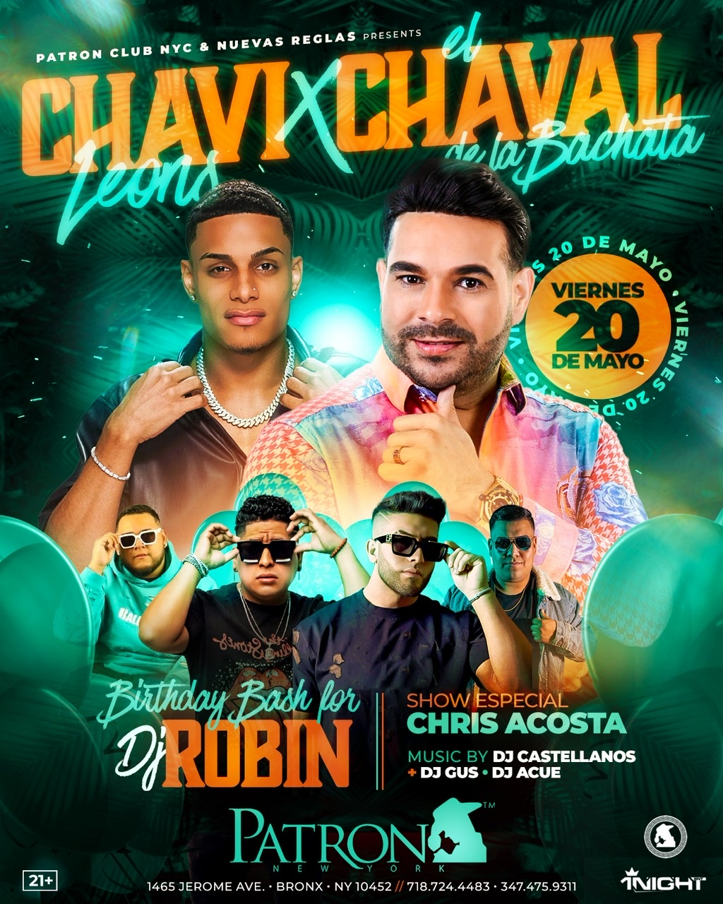 Buy tickets for EL CHAVAL DE LA BACHATA & CHAVI LEONS EL CHAVAL DE LA BACHATA & CHAVI LEONS