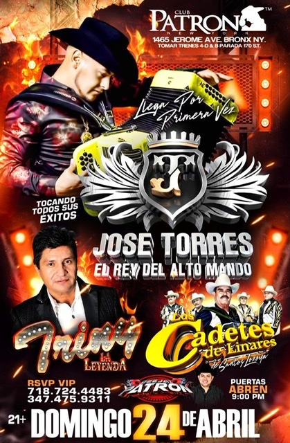 Buy tickets for JOSE TORRES Y SU ALTO MANDO JOSE TORRES Y SU ALTO MANDO