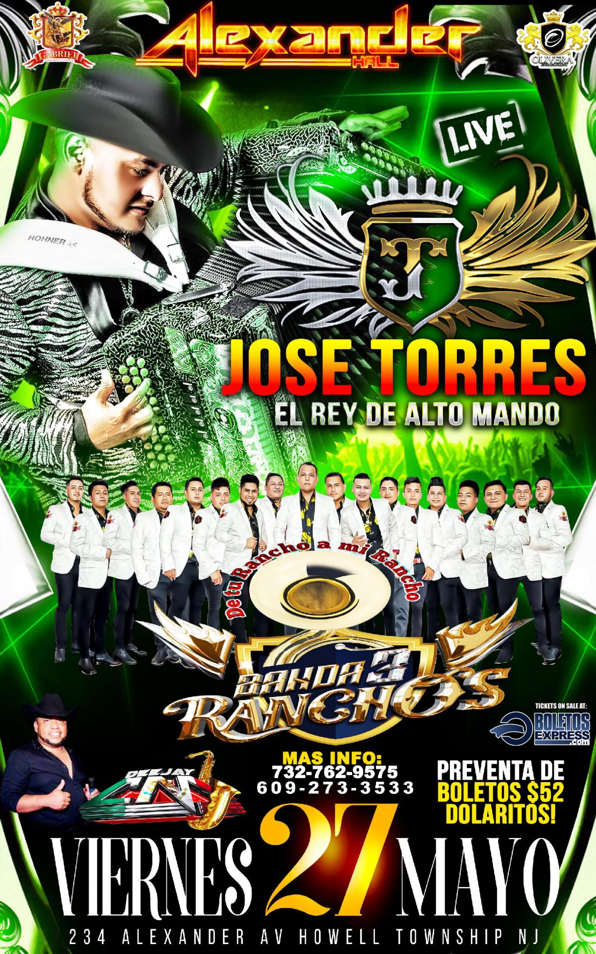 JOSE TORRES & BANDA 3 RANCHOS