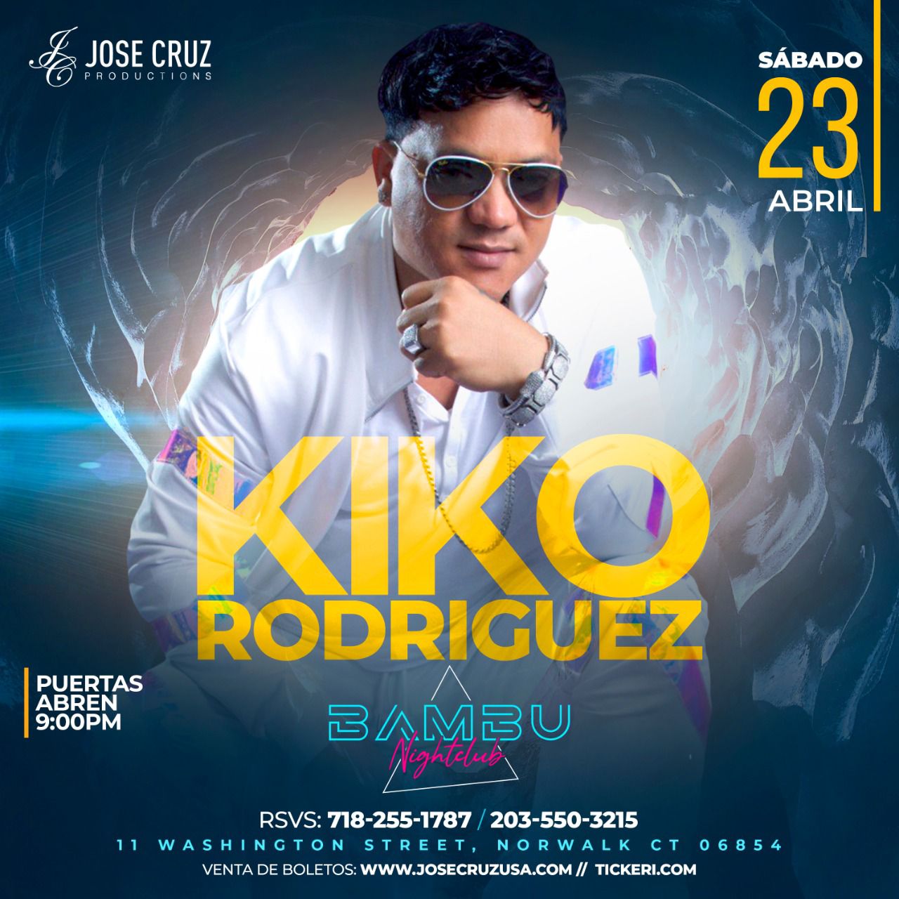 Buy tickets for KIKO RODRIGUEZ BACHATA CON SENTIMIENTO KIKO RODRIGUEZ BACHATA CON SENTIMIENTO