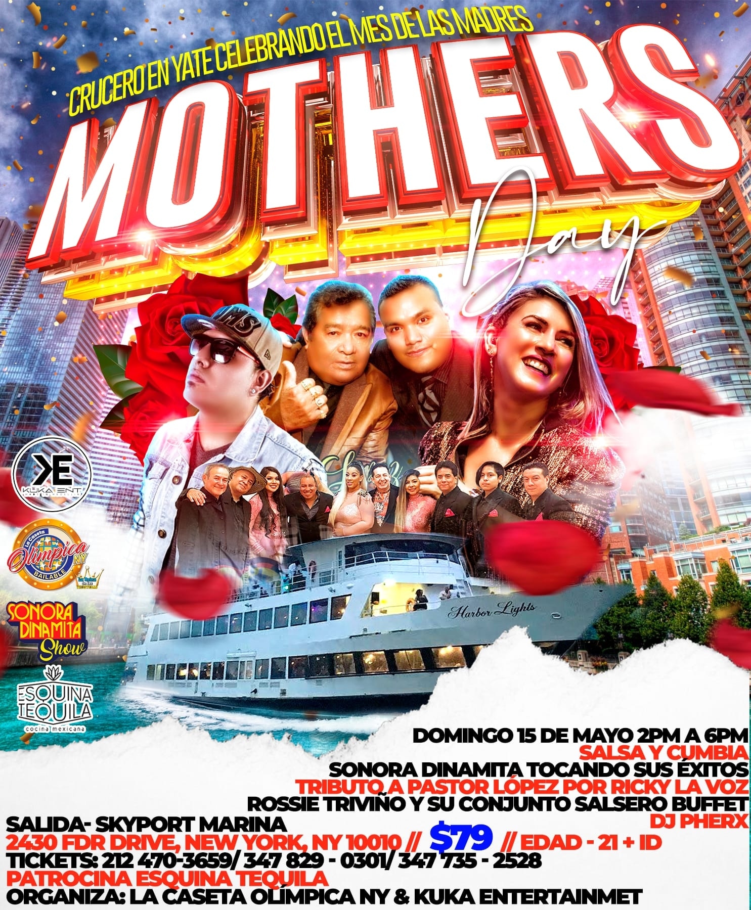 Buy tickets for Mothers Day Boat Party Mothers Day Boat Party