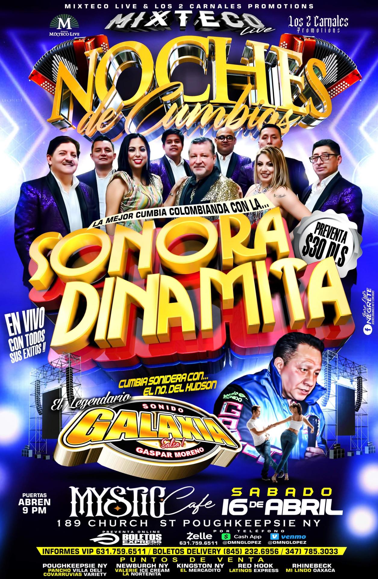 Buy tickets for SONORA DINAMITA SONORA DINAMITA