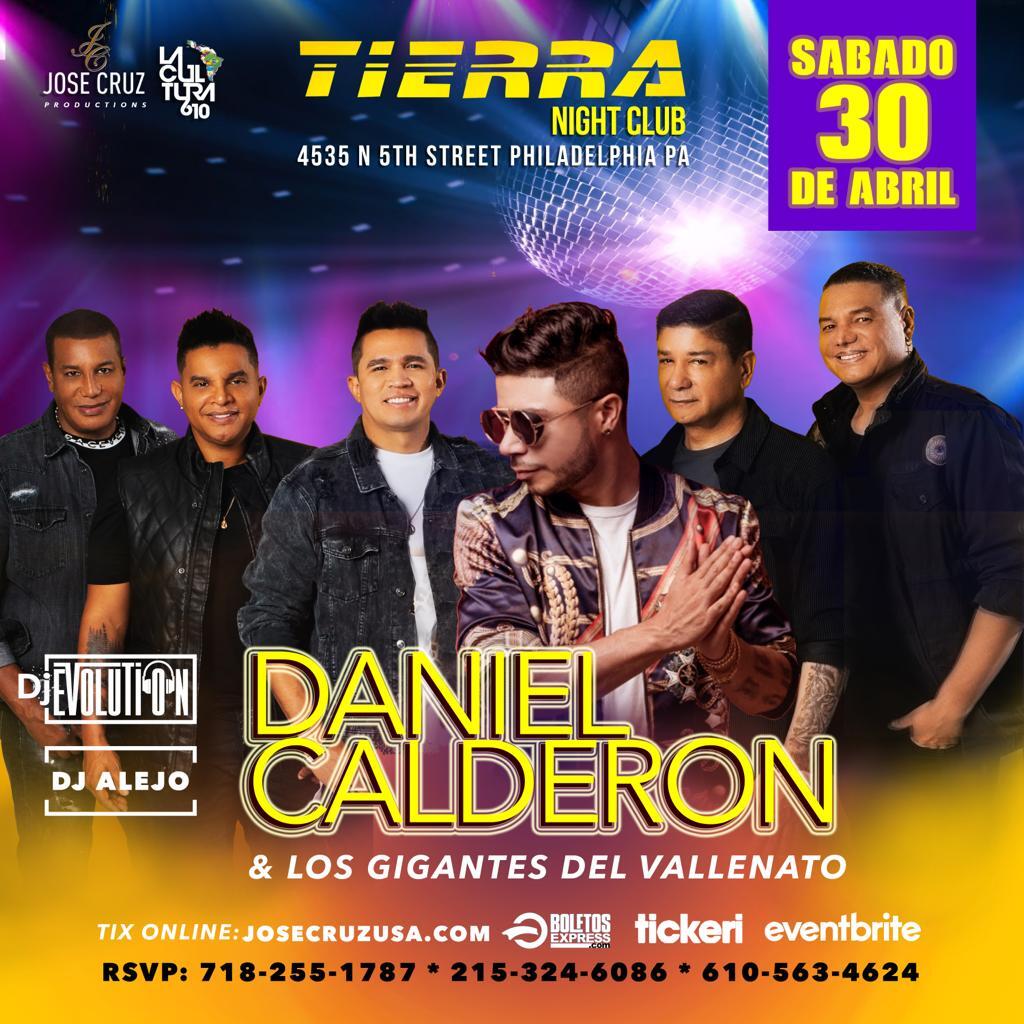 Buy tickets for DANIEL CALDERON & LOS GIGANTES DEL VALLENATO DANIEL CALDERON & LOS GIGANTES DEL VALLENATO