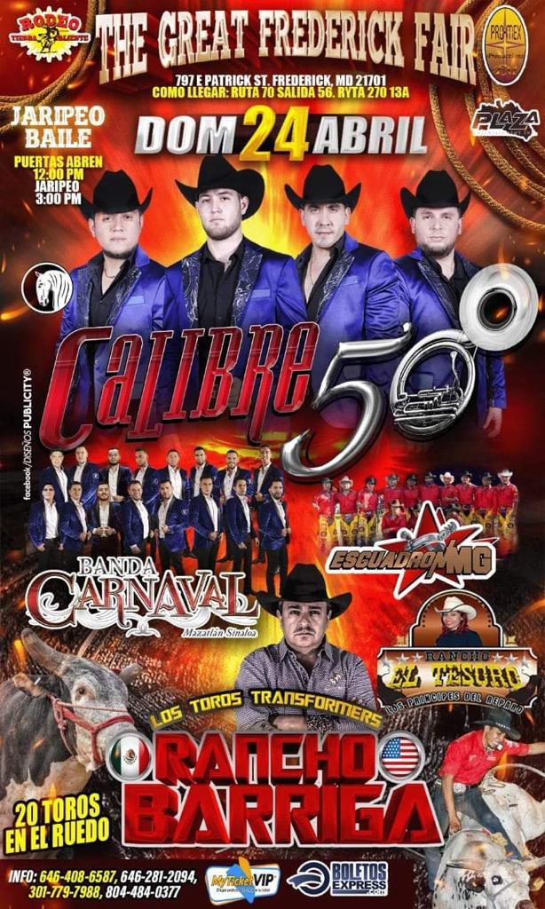 Buy tickets for JARIPEO CON CALIBRE 50 | BANDA CARNAVAL | RANCHO BARRIGA JARIPEO CON CALIBRE 50 | BANDA CARNAVAL | RANCHO BARRIGA