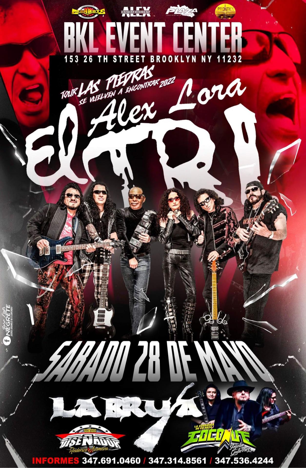 ALEX LORA EL TRI Tickets BoletosExpress