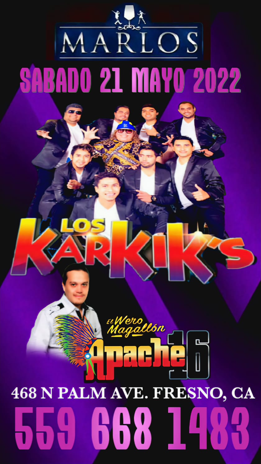 Buy tickets for LOS KARKIK'S & APACHE 16 LOS KARKIK'S & APACHE 16