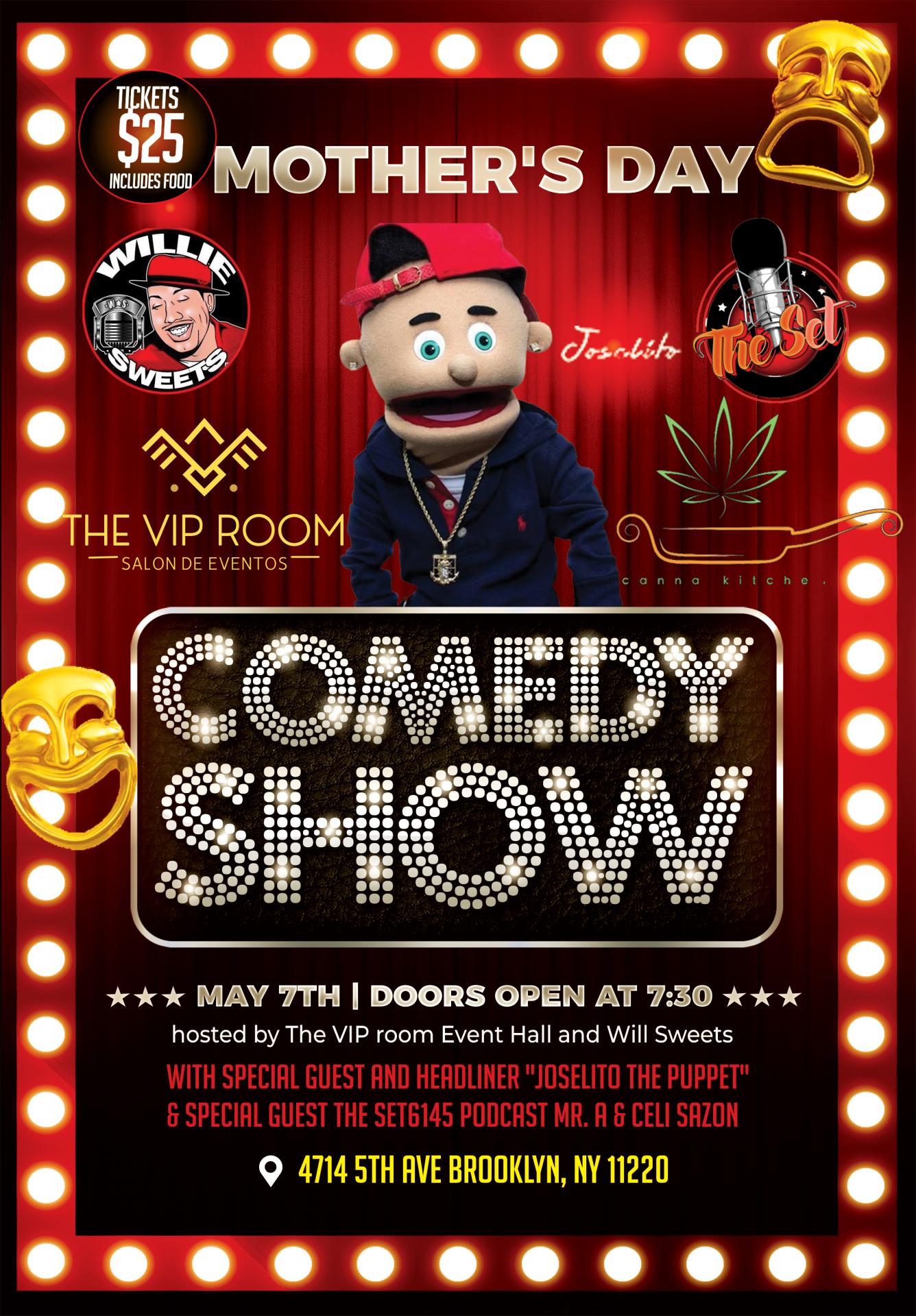 Mother's Day Comedy Show Tickets BoletosExpress