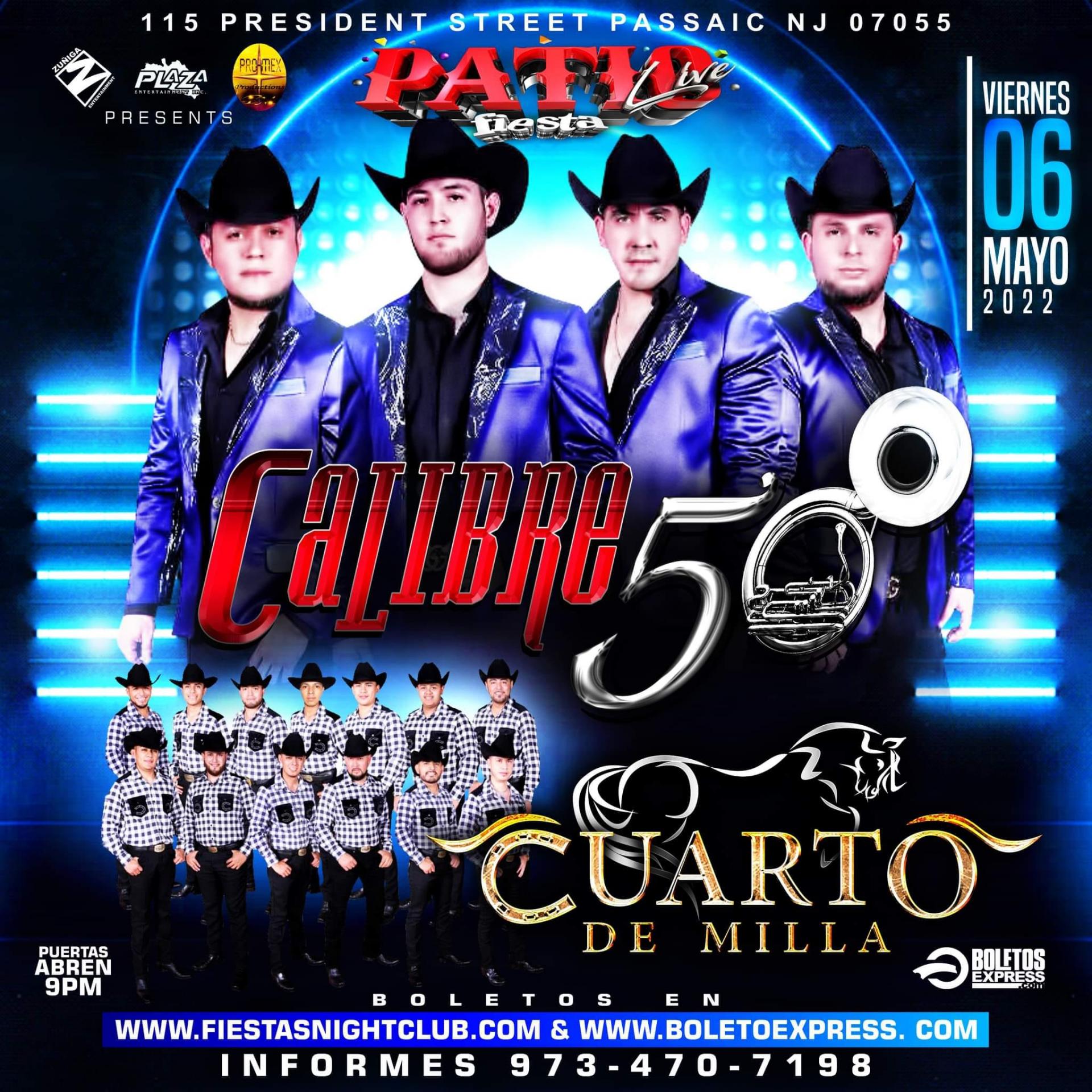 CALIBRE 50 Tickets BoletosExpress