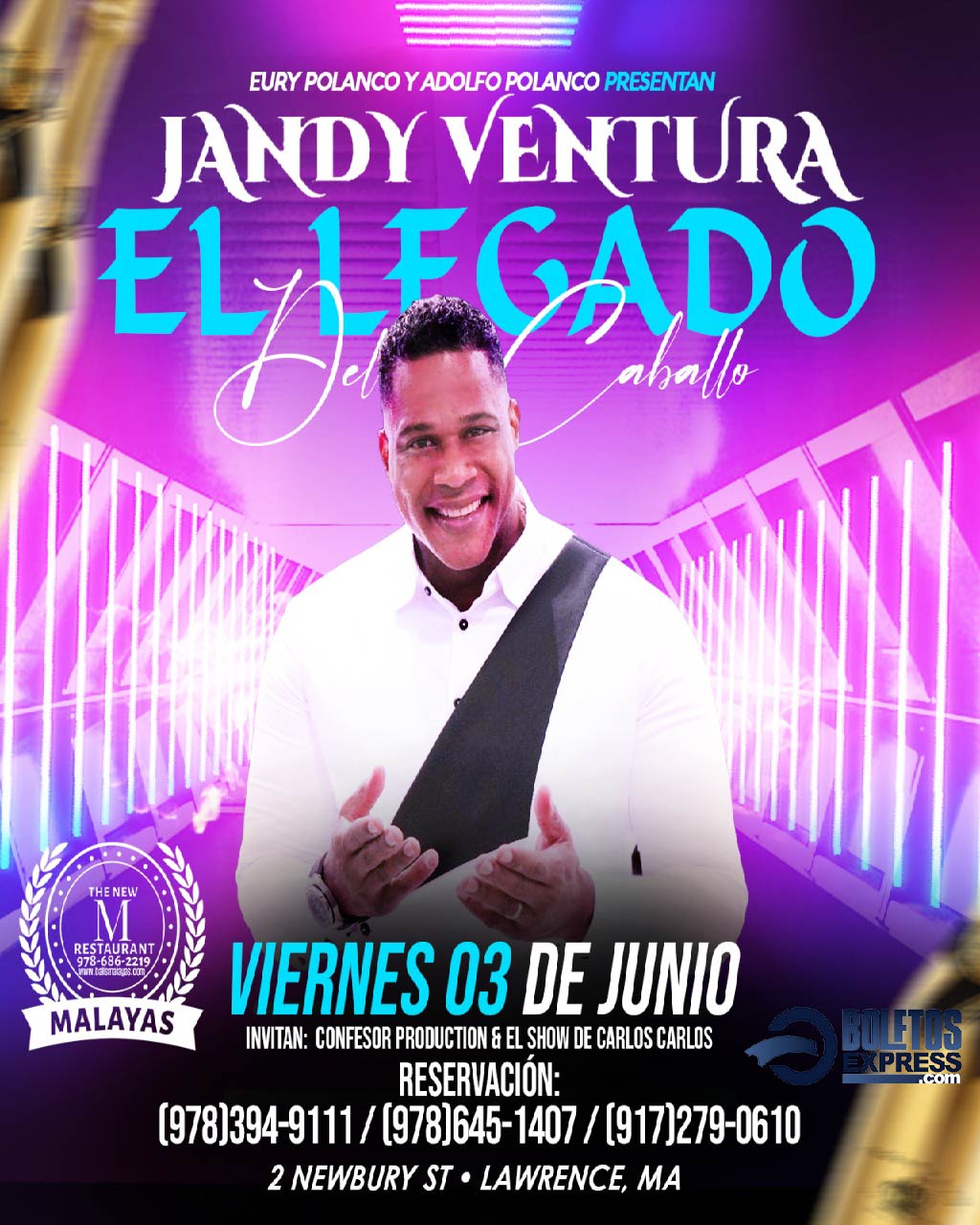 Buy tickets for Jandy Ventura El Legado Jandy Ventura El Legado