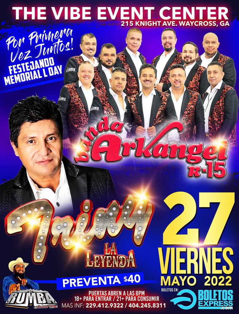 Buy tickets for TRINY LA LEYENDA & BANDA ARKANGEL R-15 TRINY LA LEYENDA & BANDA ARKANGEL R-15