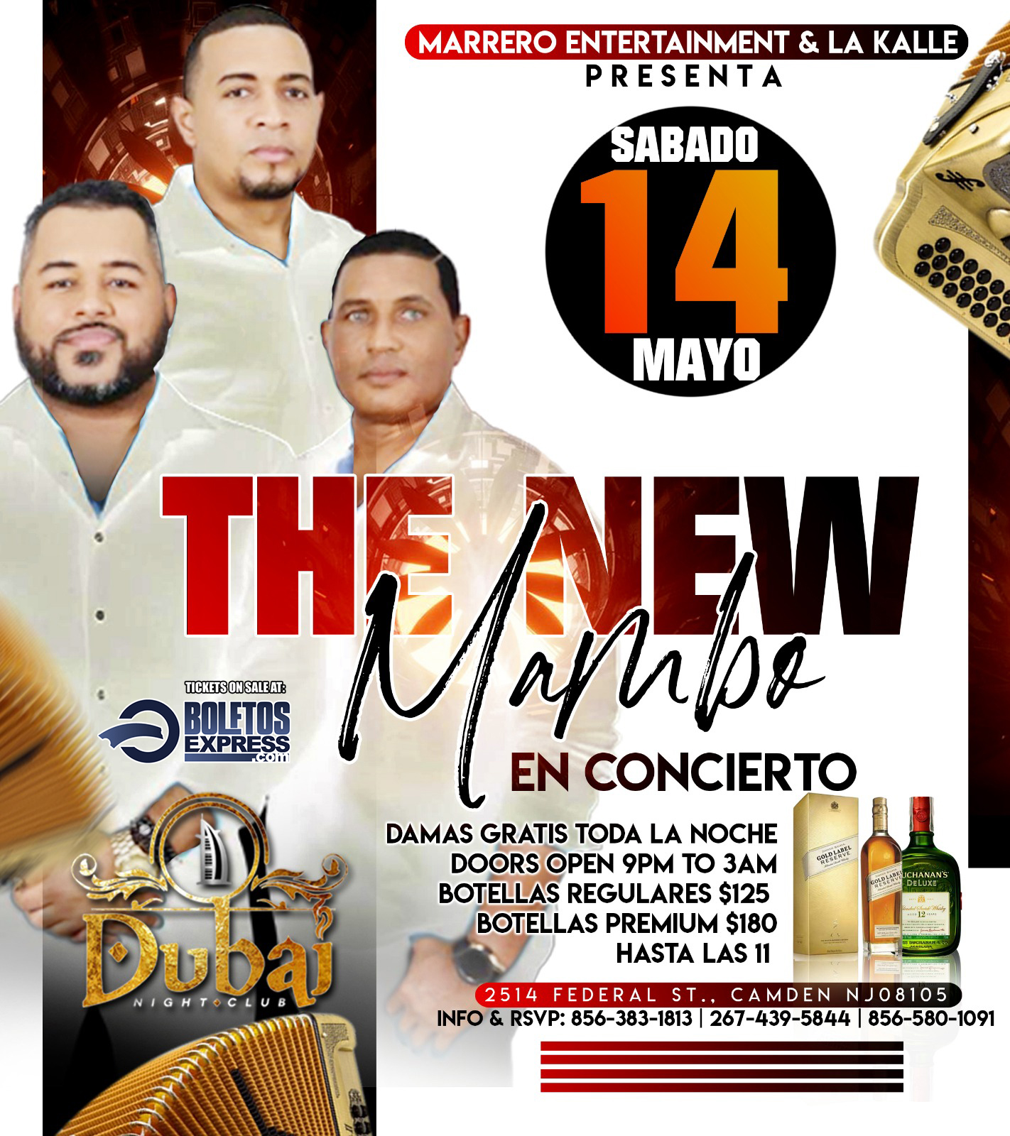 Buy tickets for THE NEW MAMBO - EN CONCIERTO THE NEW MAMBO - EN CONCIERTO