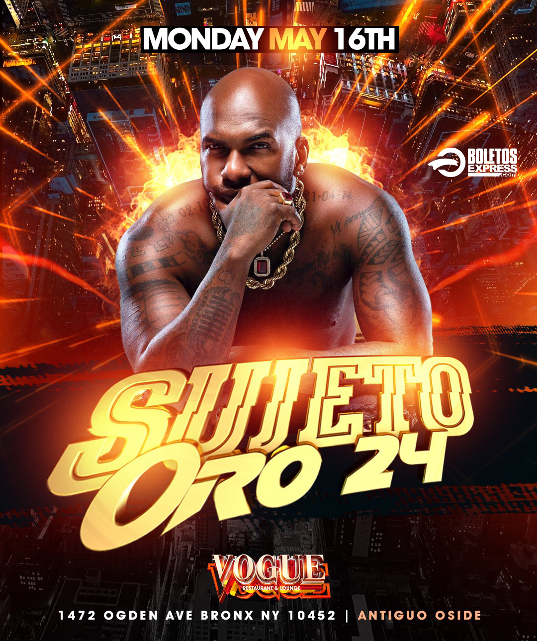 Buy tickets for SUJETO ORO 24 SUJETO ORO 24