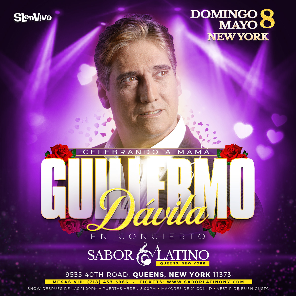 GUILLERMO DAVILA ! NEW YORK / DOMINGO