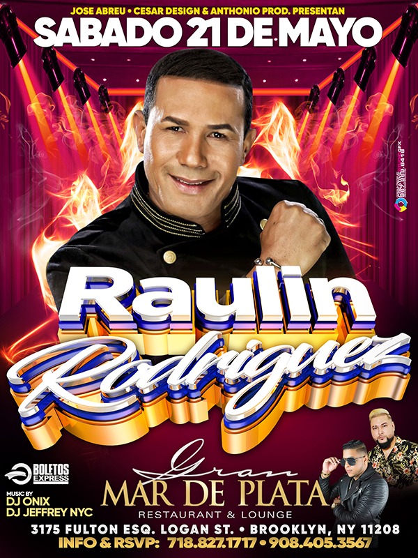 Buy tickets for RAULIN RODRIGUEZ RAULIN RODRIGUEZ