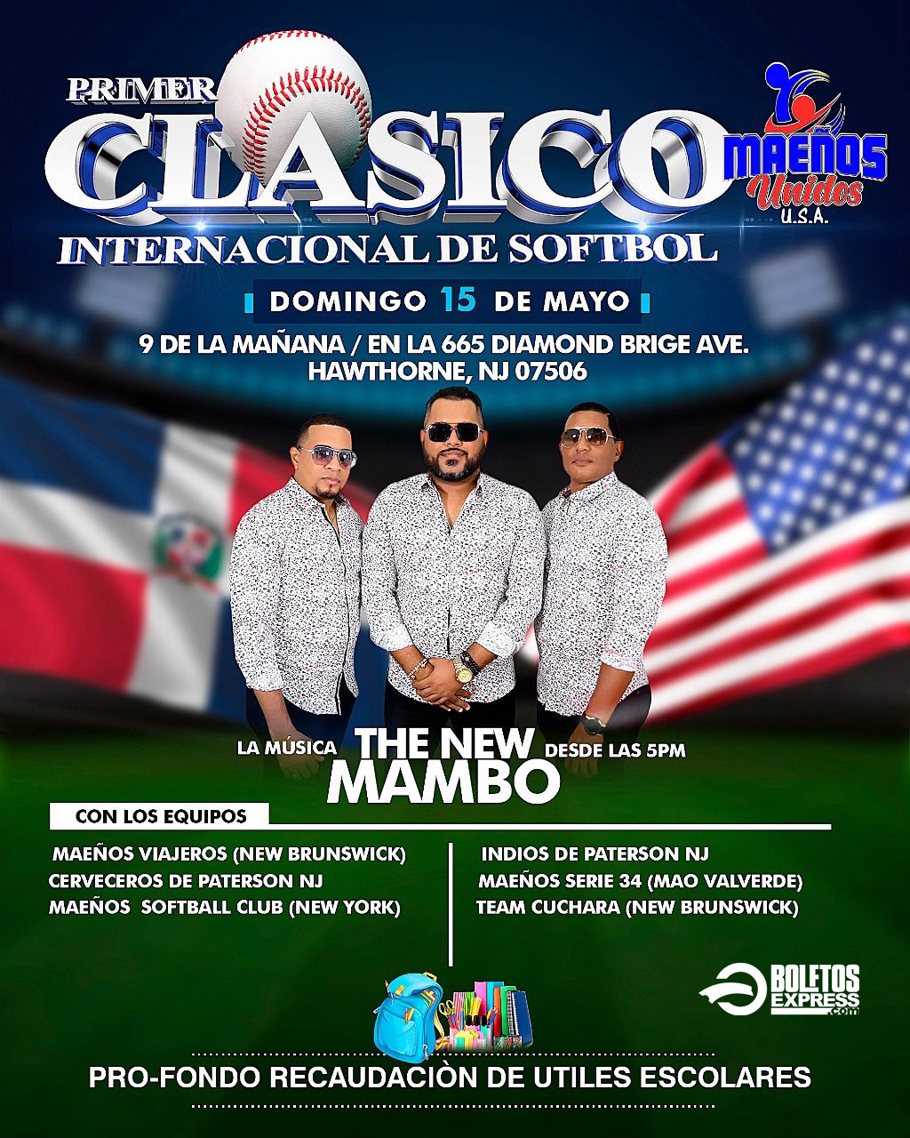 Buy tickets for PRIMER CLASICO INTERNACIONAL DE SOFTBOL PRIMER CLASICO INTERNACIONAL DE SOFTBOL