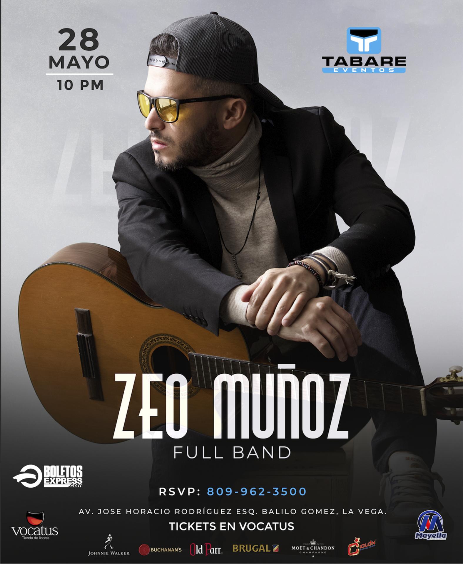 Buy tickets for ZEO MUÑOZ ZEO MUÑOZ