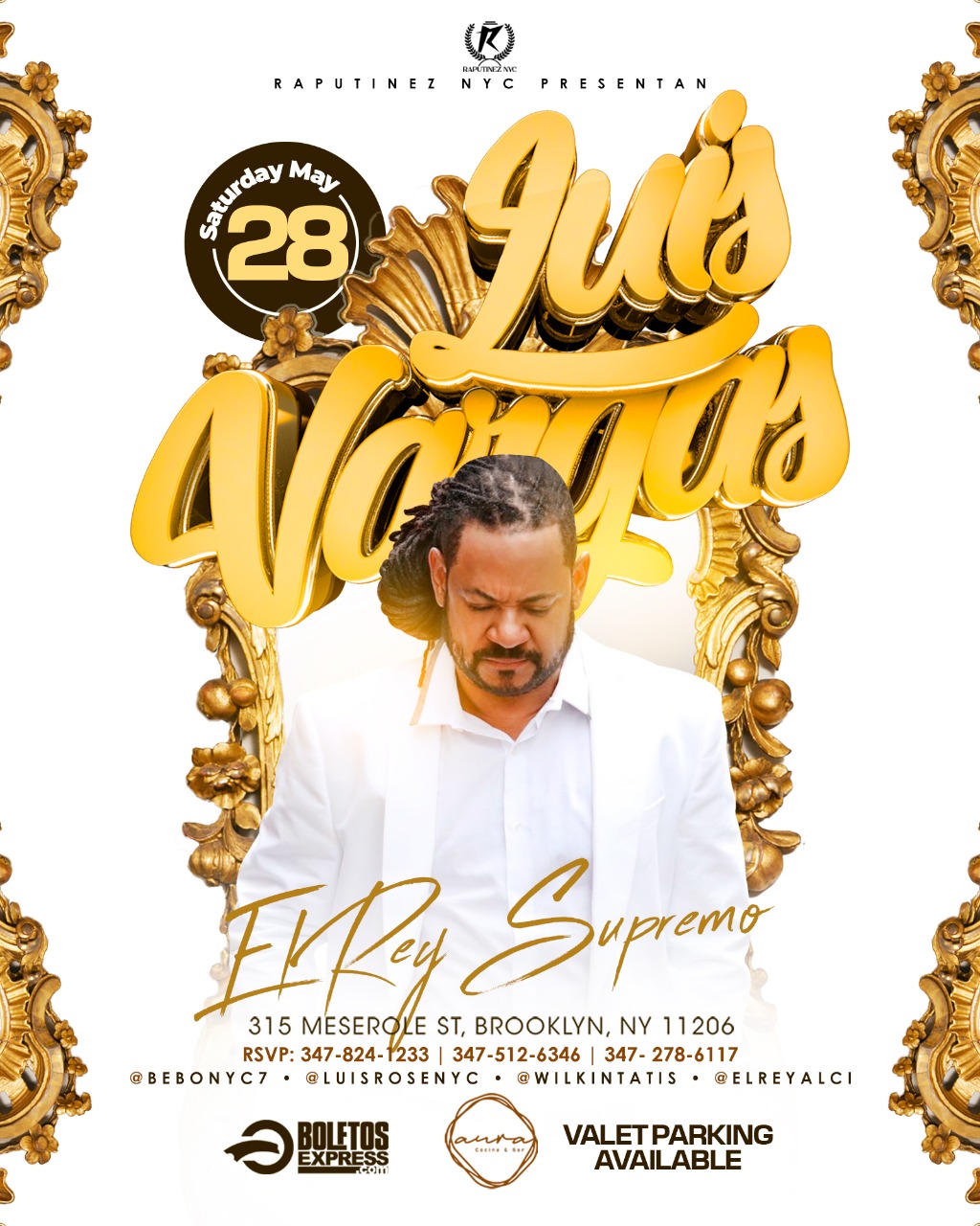 Buy tickets for LUIS VARGAS LUIS VARGAS