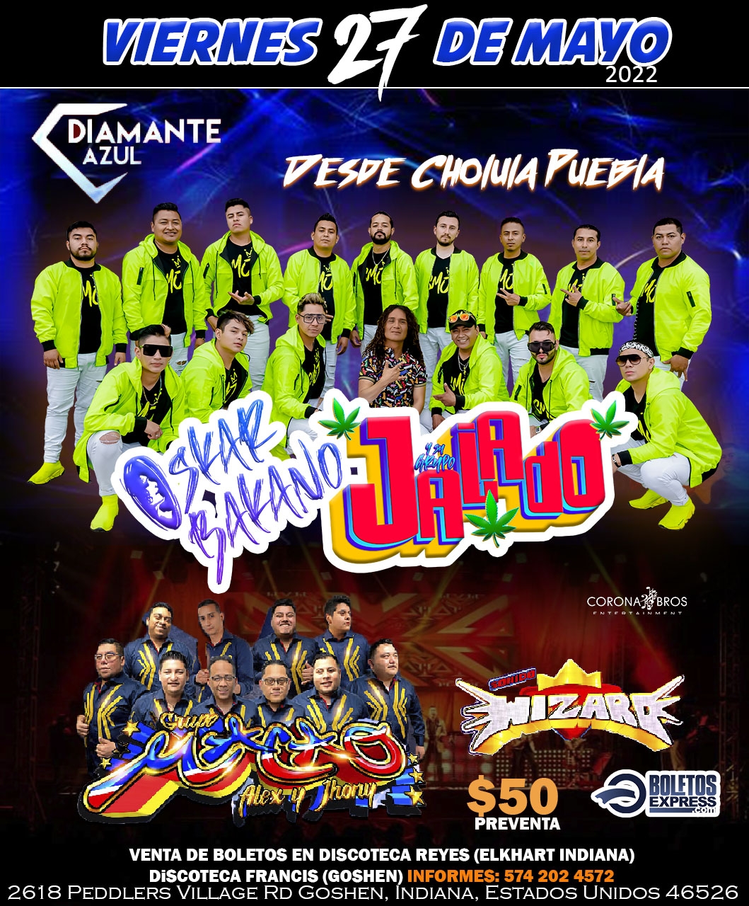 Buy tickets for OSKAR BAKANO Y SU GRUPO JALADO | GRUPO MACAO OSKAR BAKANO Y SU GRUPO JALADO | GRUPO MACAO
