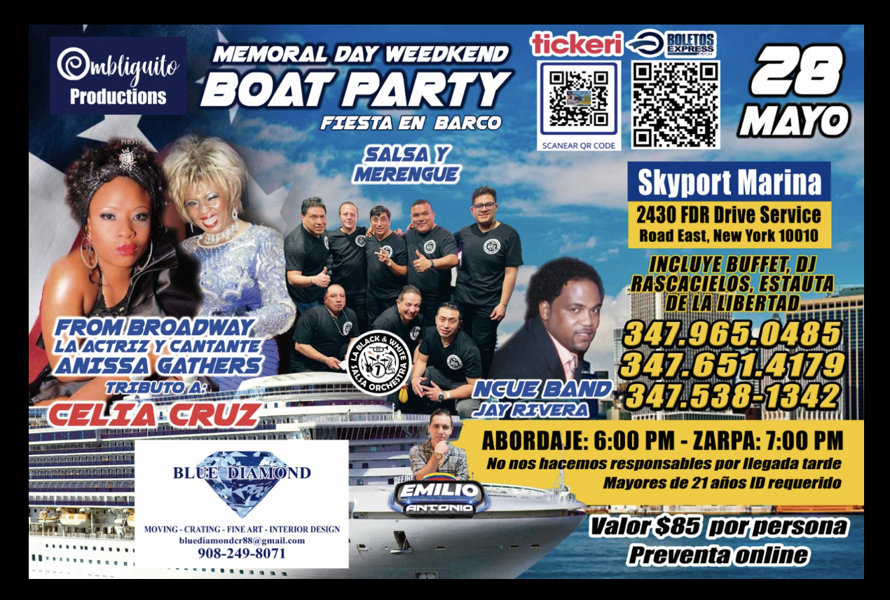 MEMORIAL DAY WEEKEND BOAT PARTY