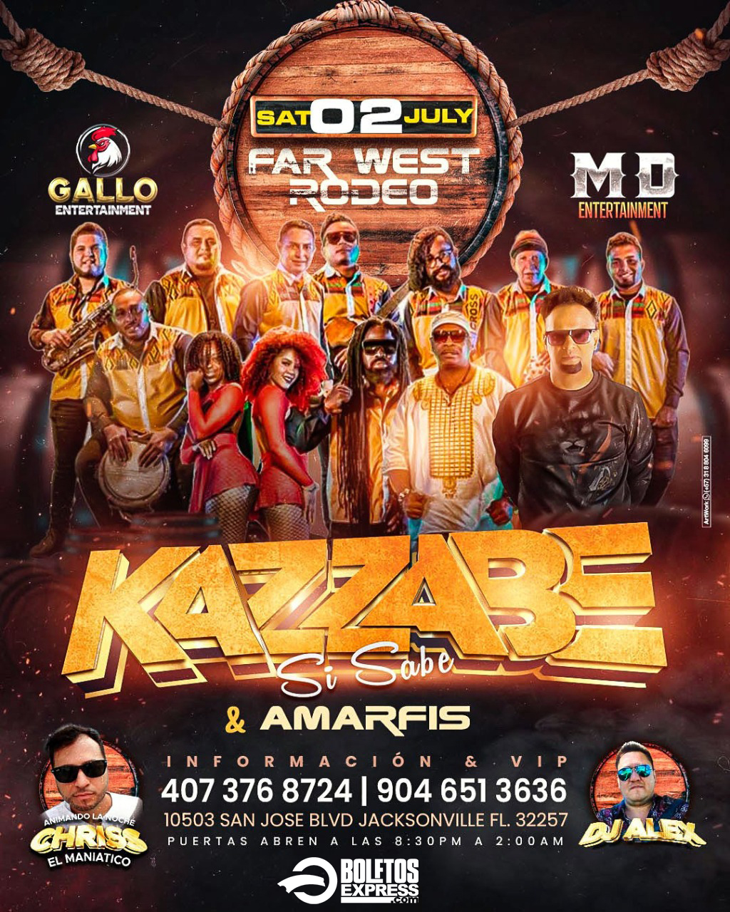 Buy tickets for KAZZABE & AMARFIS KAZZABE & AMARFIS