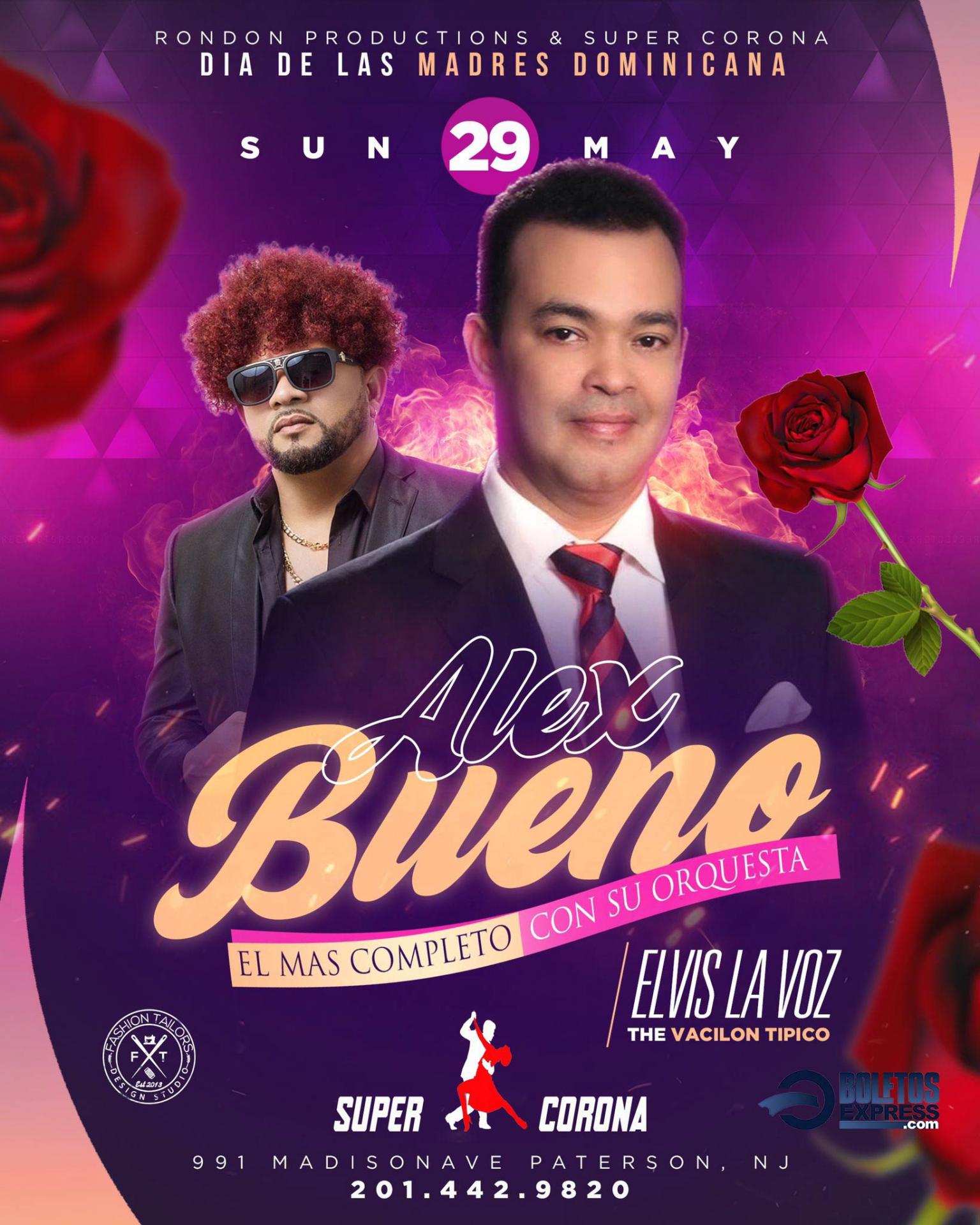 Buy tickets for ALEX BUENO- EL MAS COMPLETO CON SU ORQUESTA ALEX BUENO- EL MAS COMPLETO CON SU ORQUESTA