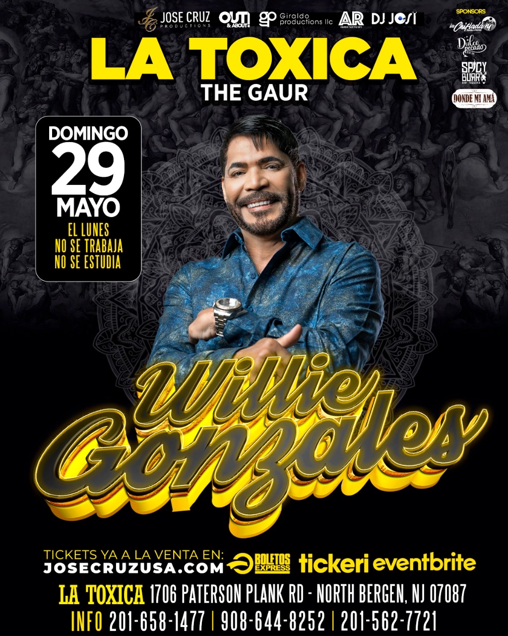 Buy tickets for WILLIE GONZALES WILLIE GONZALES