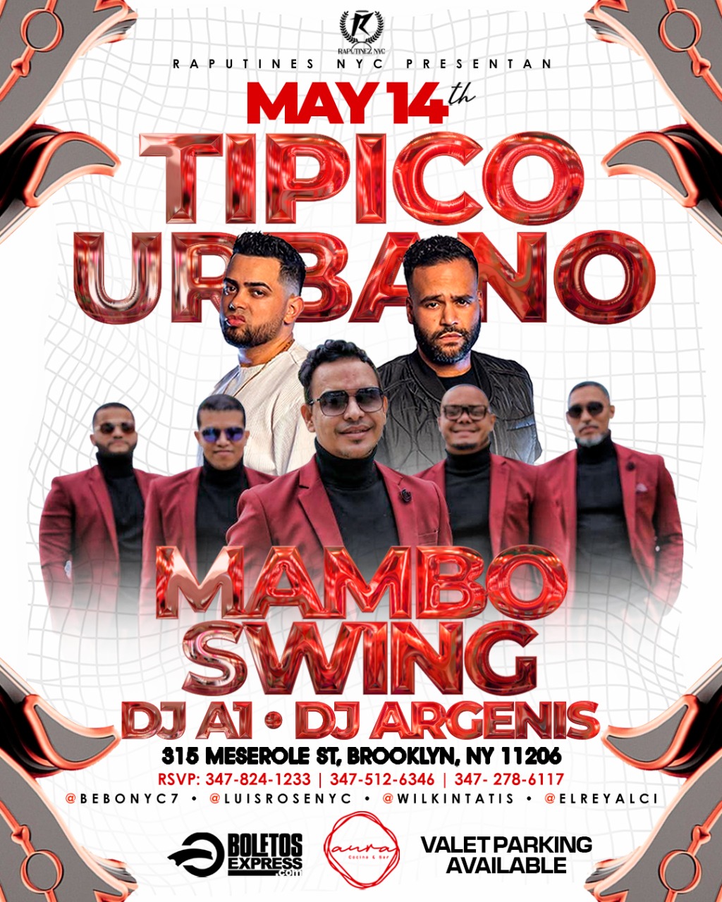 Buy tickets for MAMBO SWING & TÍPICO URBANO MAMBO SWING & TÍPICO URBANO