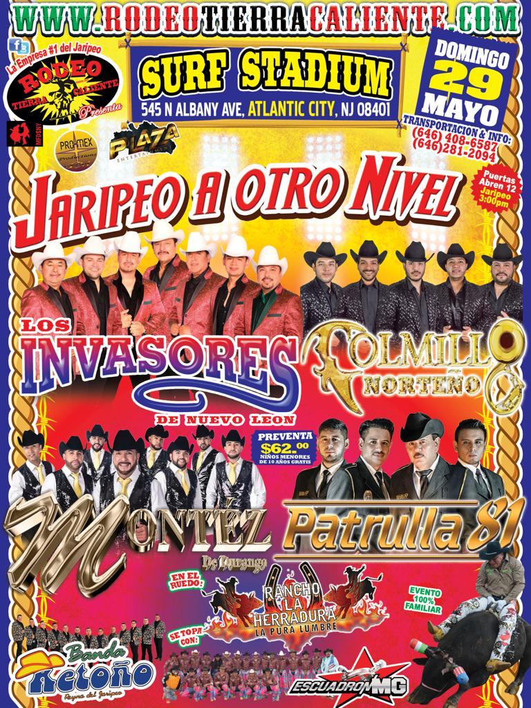 Buy tickets for LOS INVASORES | COLMILLO NORTEÑO | MONTEZ DE DURANGO | PATRILLA 81 LOS INVASORES | COLMILLO NORTEÑO | MONTEZ DE DURANGO | PATRILLA 81