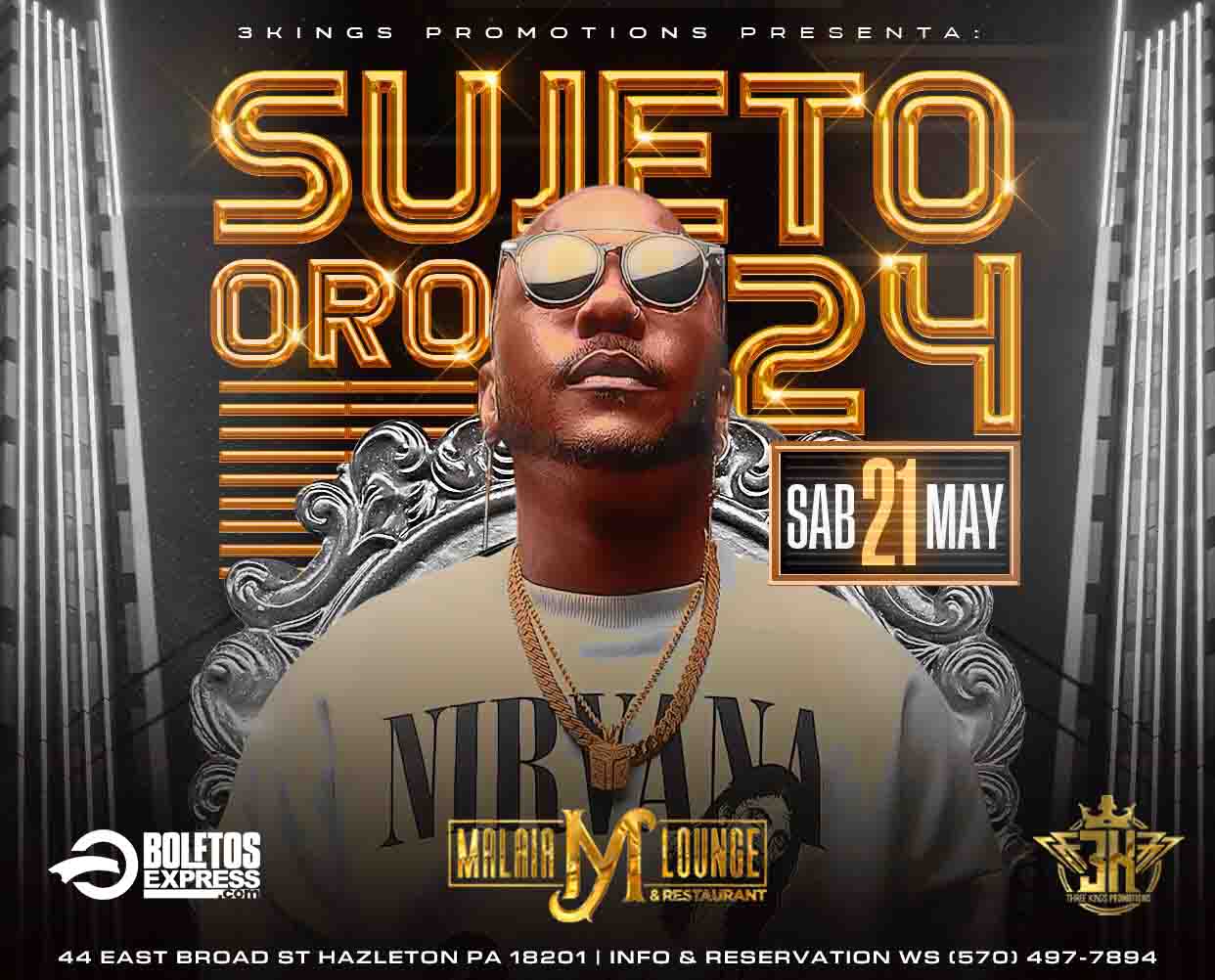 Buy tickets for SUJETO ORO 24 SUJETO ORO 24