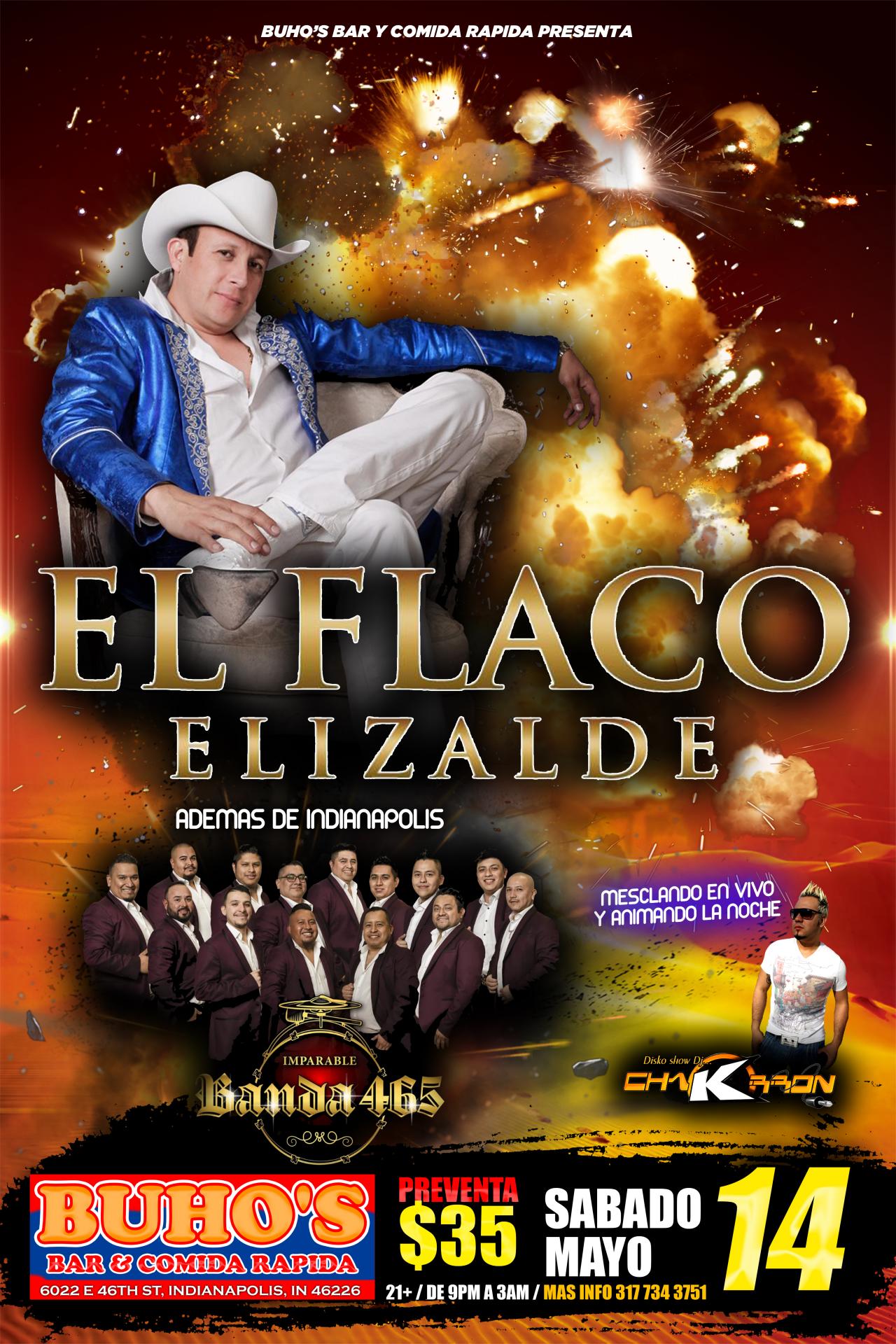 Buy tickets for Flaco Elizalde Flaco Elizalde