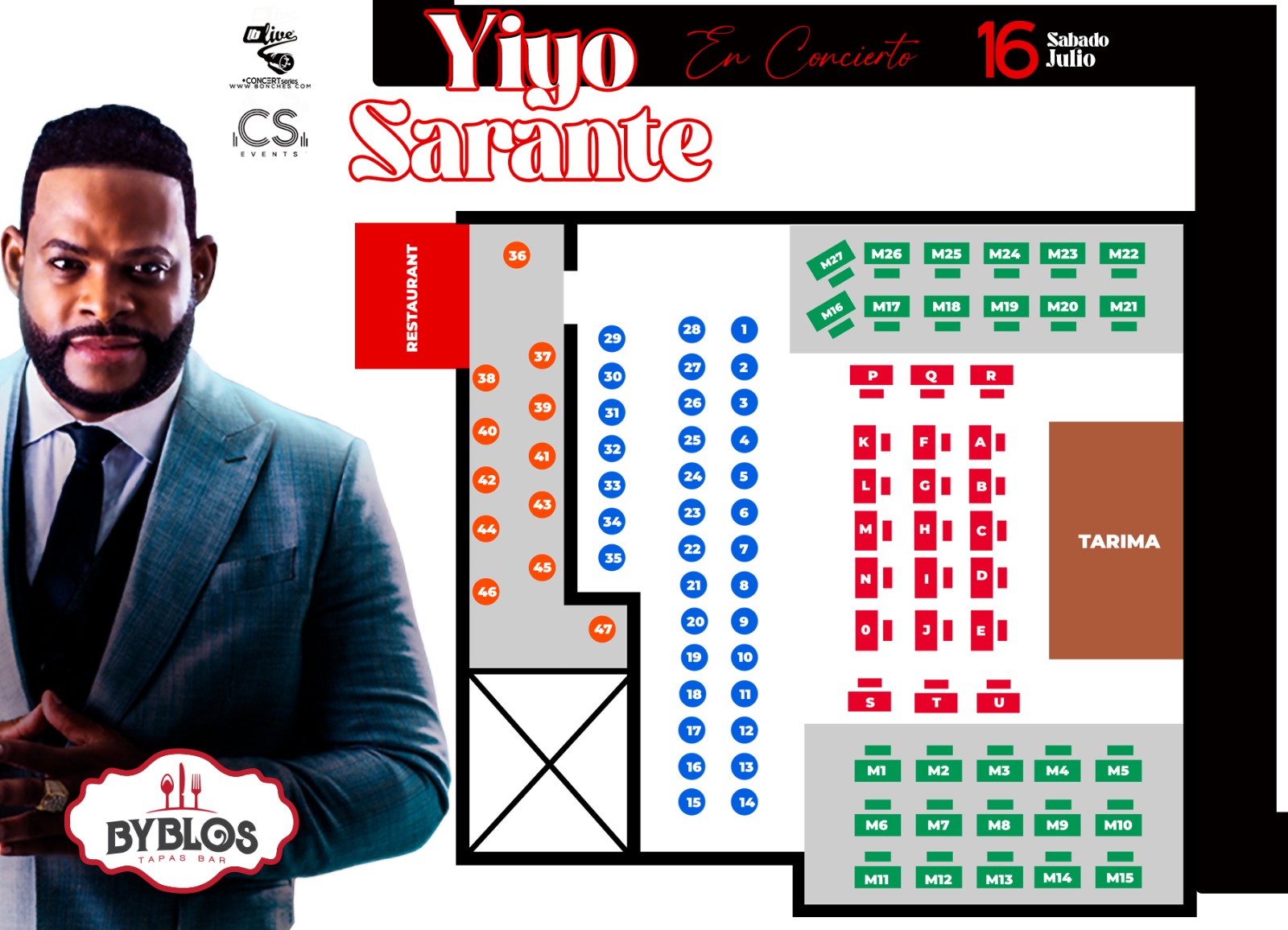 YIYO SARANTE Tickets BoletosExpress
