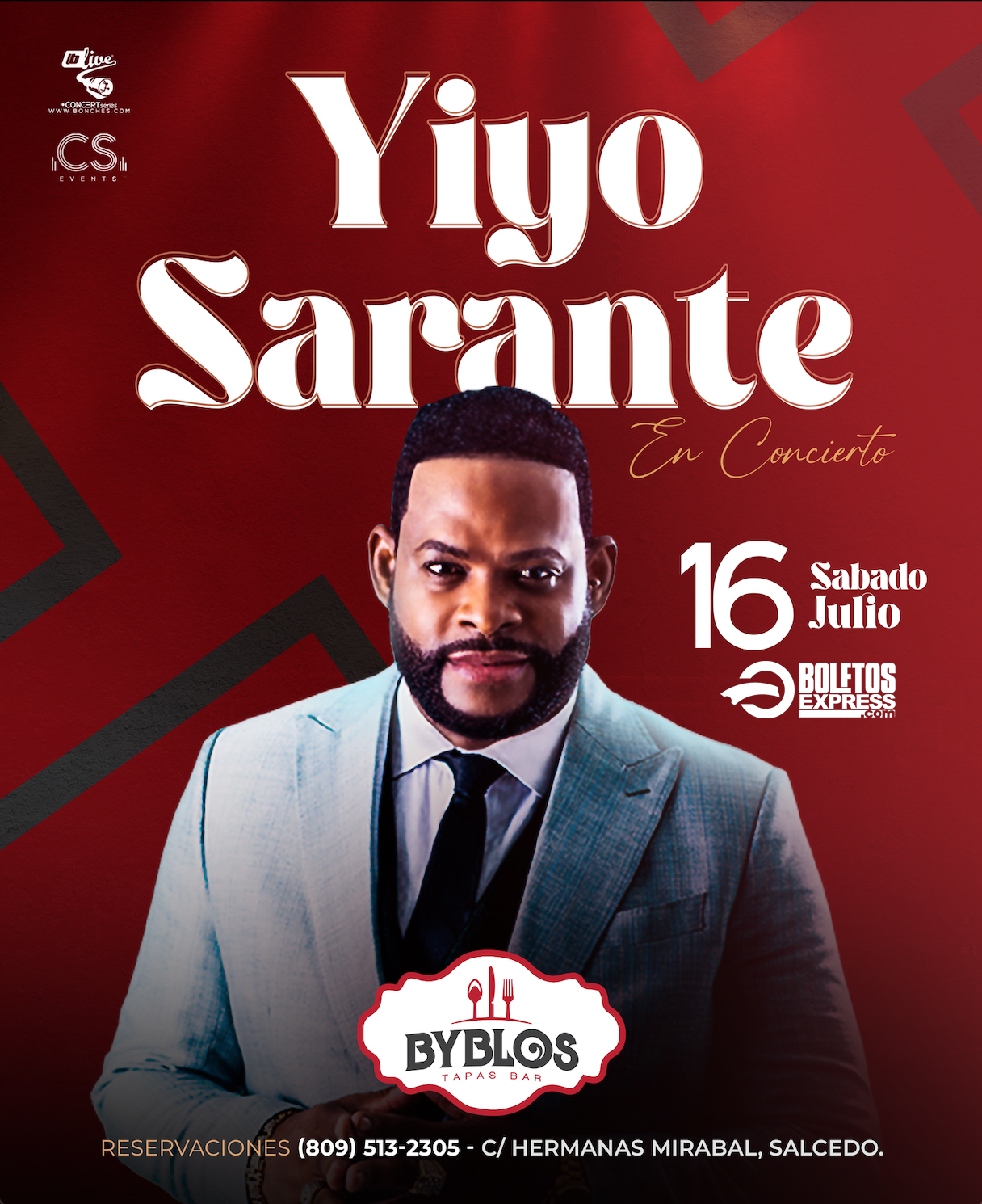 YIYO SARANTE Tickets BoletosExpress