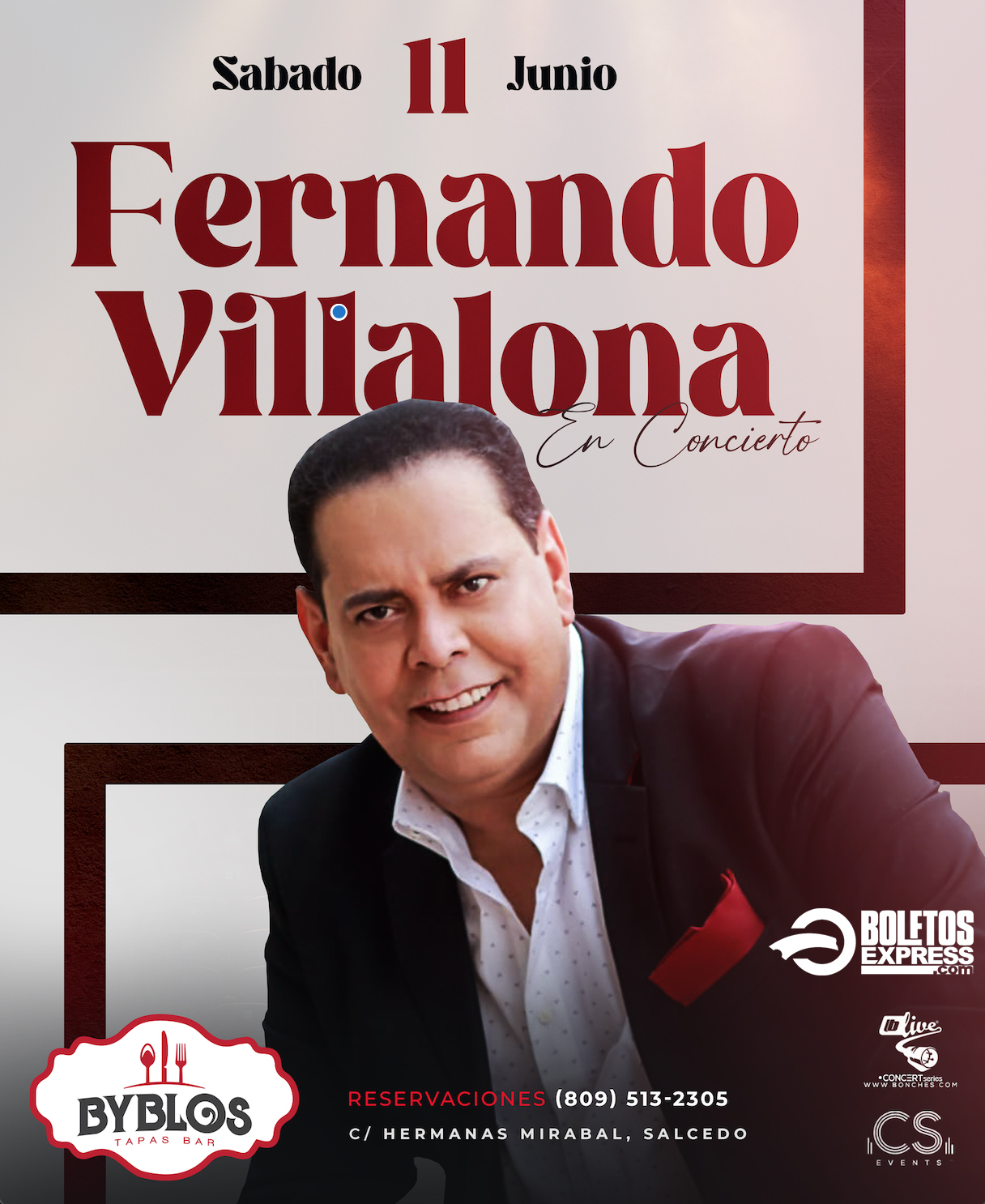 Buy tickets for FERNANDO VILLALONA FERNANDO VILLALONA
