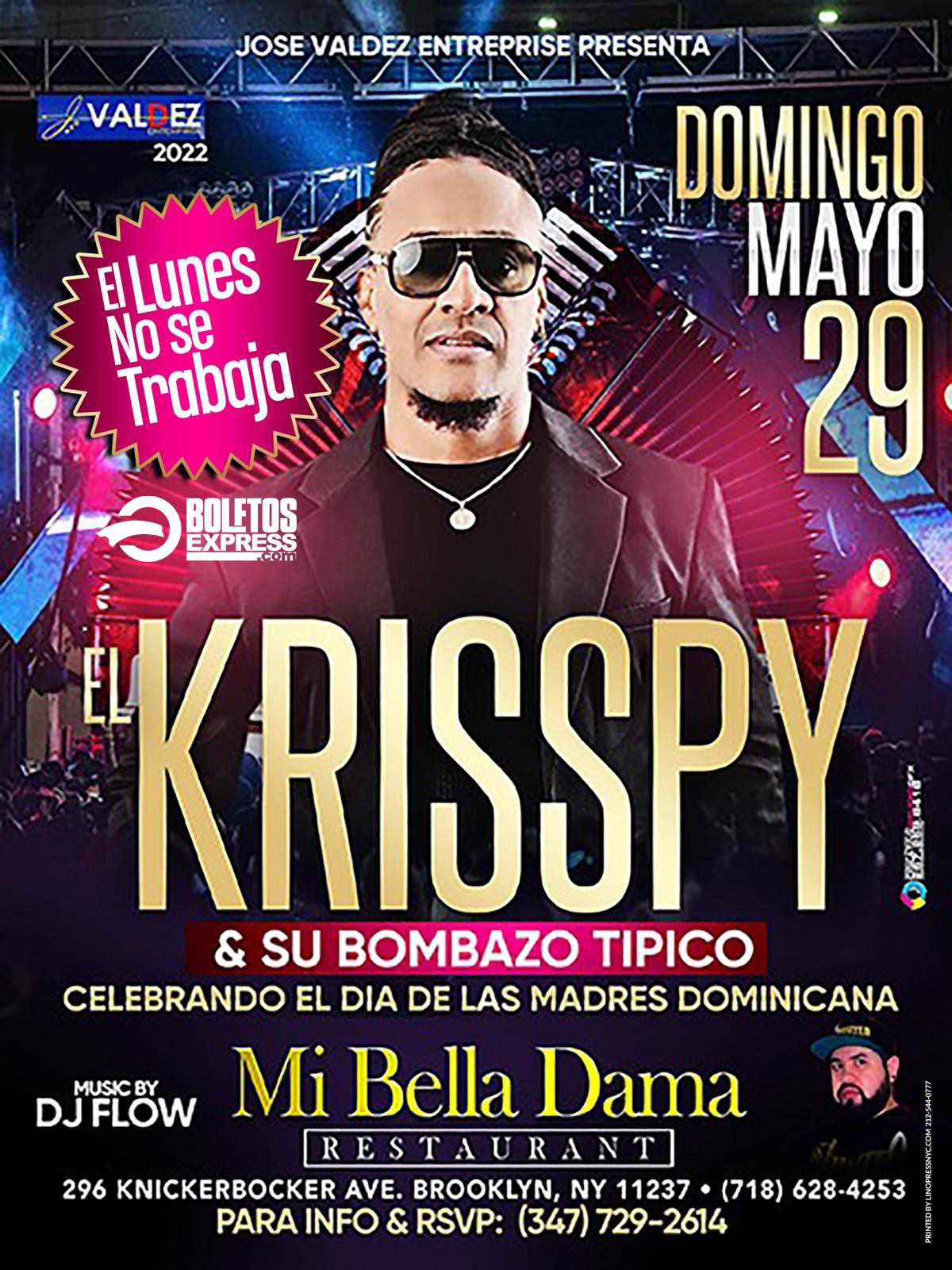 Buy tickets for KRISSPY & SU BOMBAZO TIPICO KRISSPY & SU BOMBAZO TIPICO