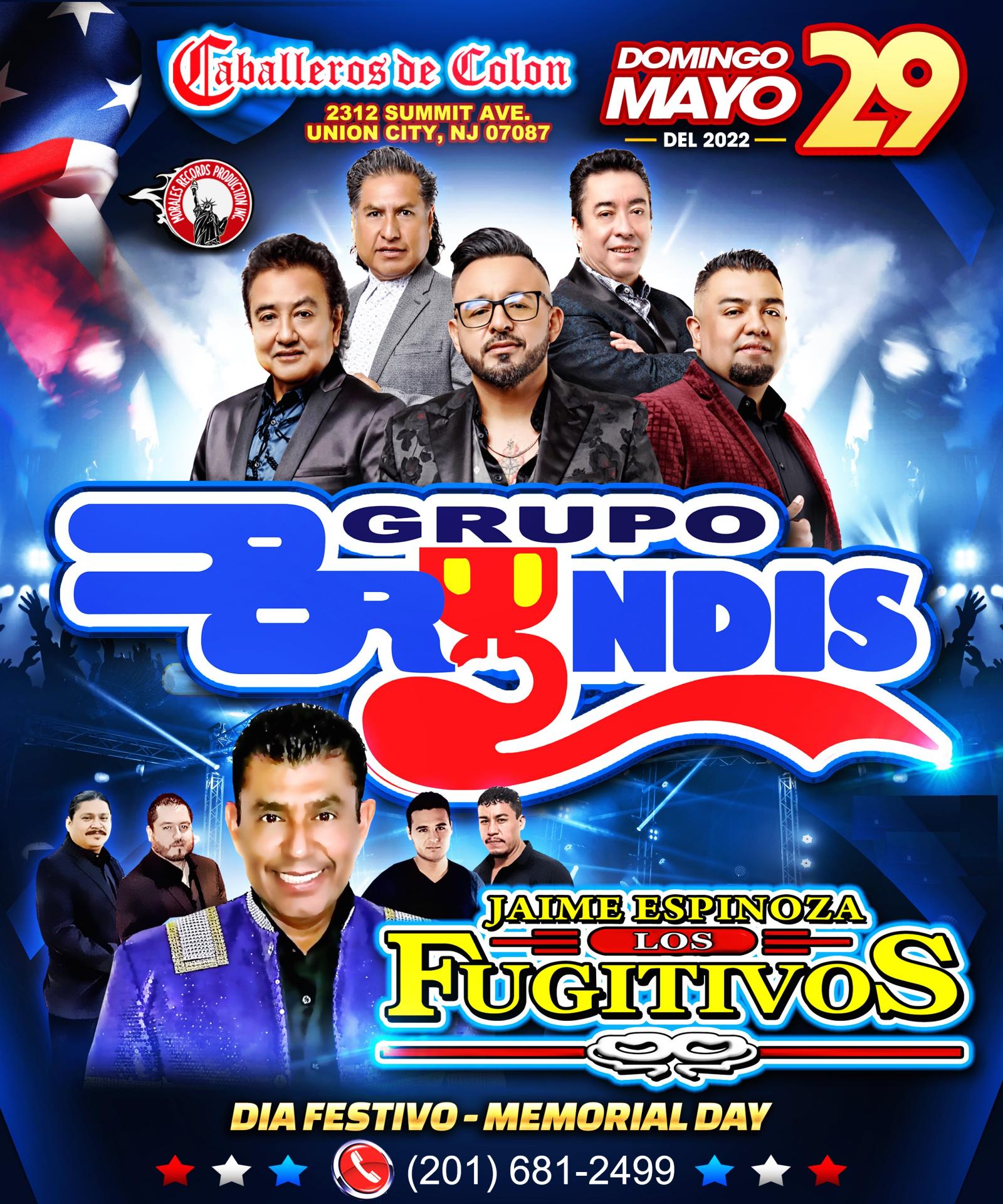 Buy tickets for GRUPO BRYNDIS & LOS FUGITIVOS GRUPO BRYNDIS & LOS FUGITIVOS