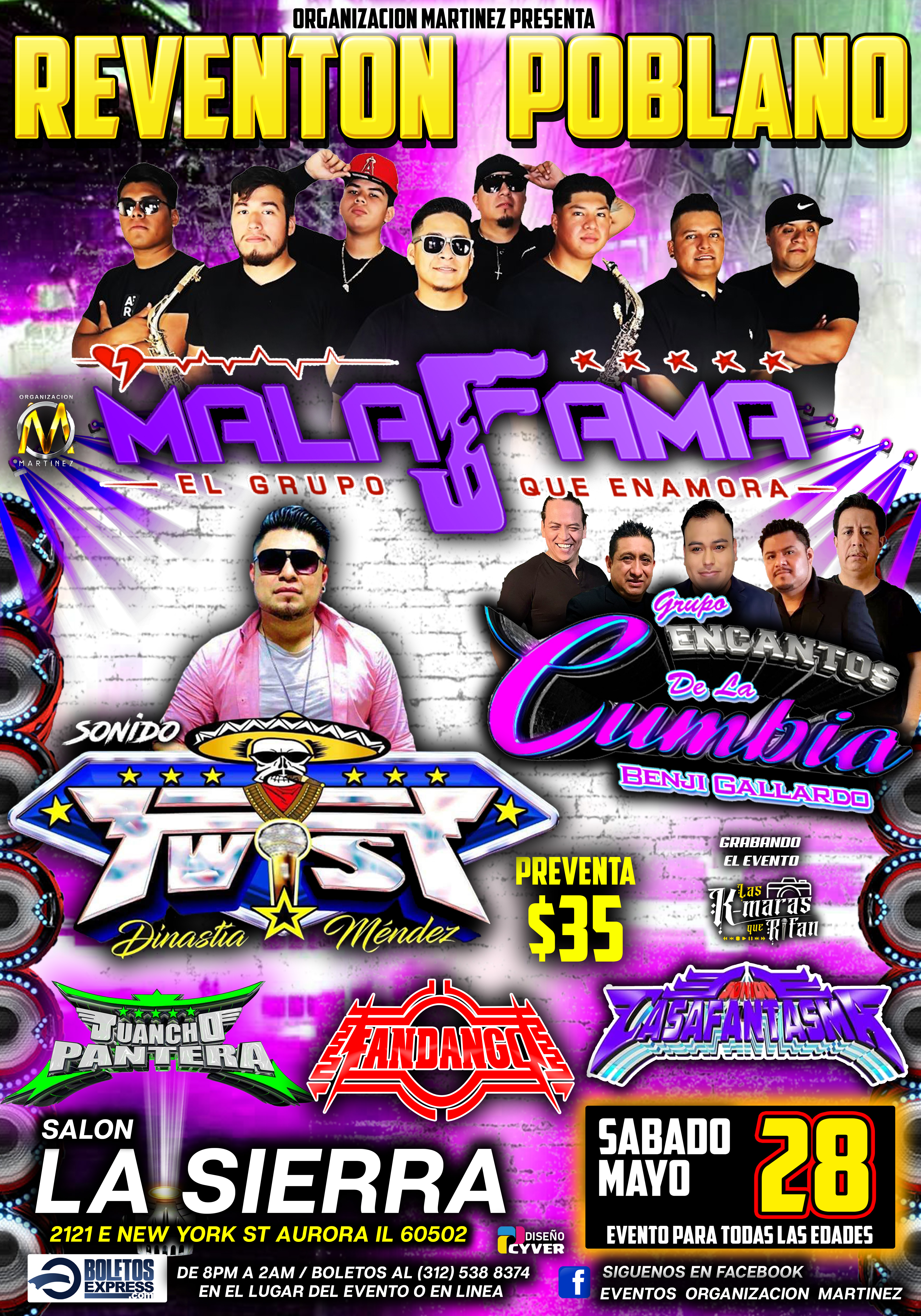 Buy tickets for REVENTON POBLANO REVENTON POBLANO