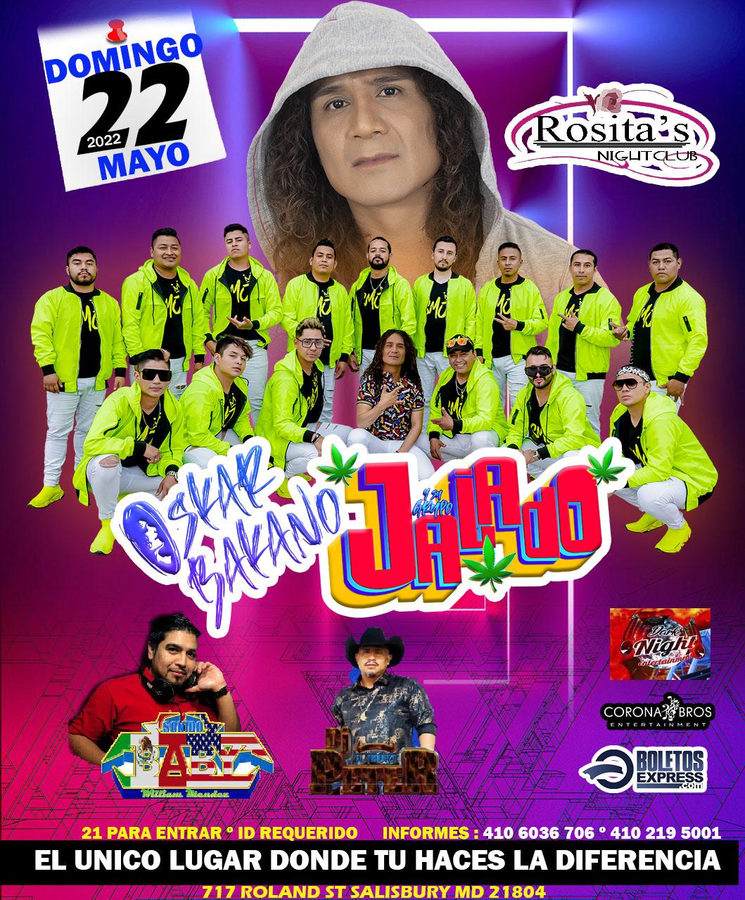 Buy tickets for OSKAR BAKANO & SU GRUPO JALADO OSKAR BAKANO & SU GRUPO JALADO