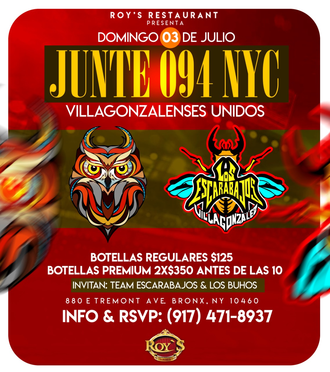 Buy tickets for JUNTE 094 NYC JUNTE 094 NYC