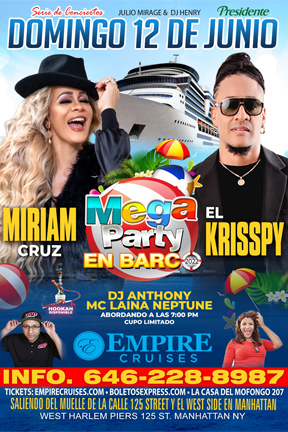 Buy tickets for MIRIAM CRUZ & EL KRISSPY MIRIAM CRUZ & EL KRISSPY