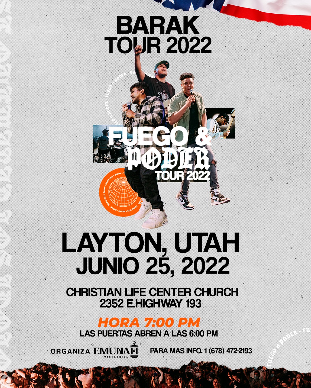 Buy tickets for GRUPO BARAK | FUEGO & PODER GRUPO BARAK | FUEGO & PODER
