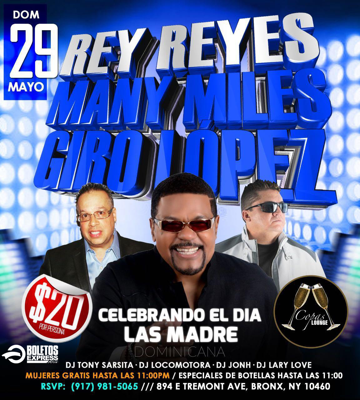 Buy tickets for REY REYES | MANY MILES | GIRO LOPEZ REY REYES | MANY MILES | GIRO LOPEZ