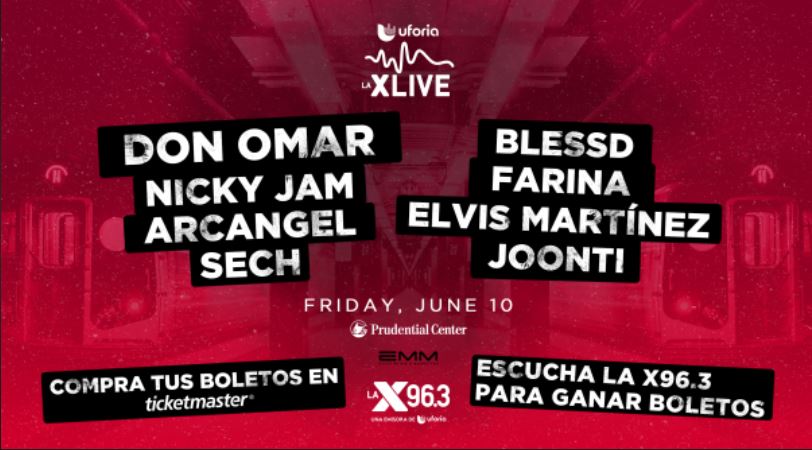 Buy tickets for Uforia LA X Live: Don Omar & Nicky Jam Uforia LA X Live: Don Omar & Nicky Jam