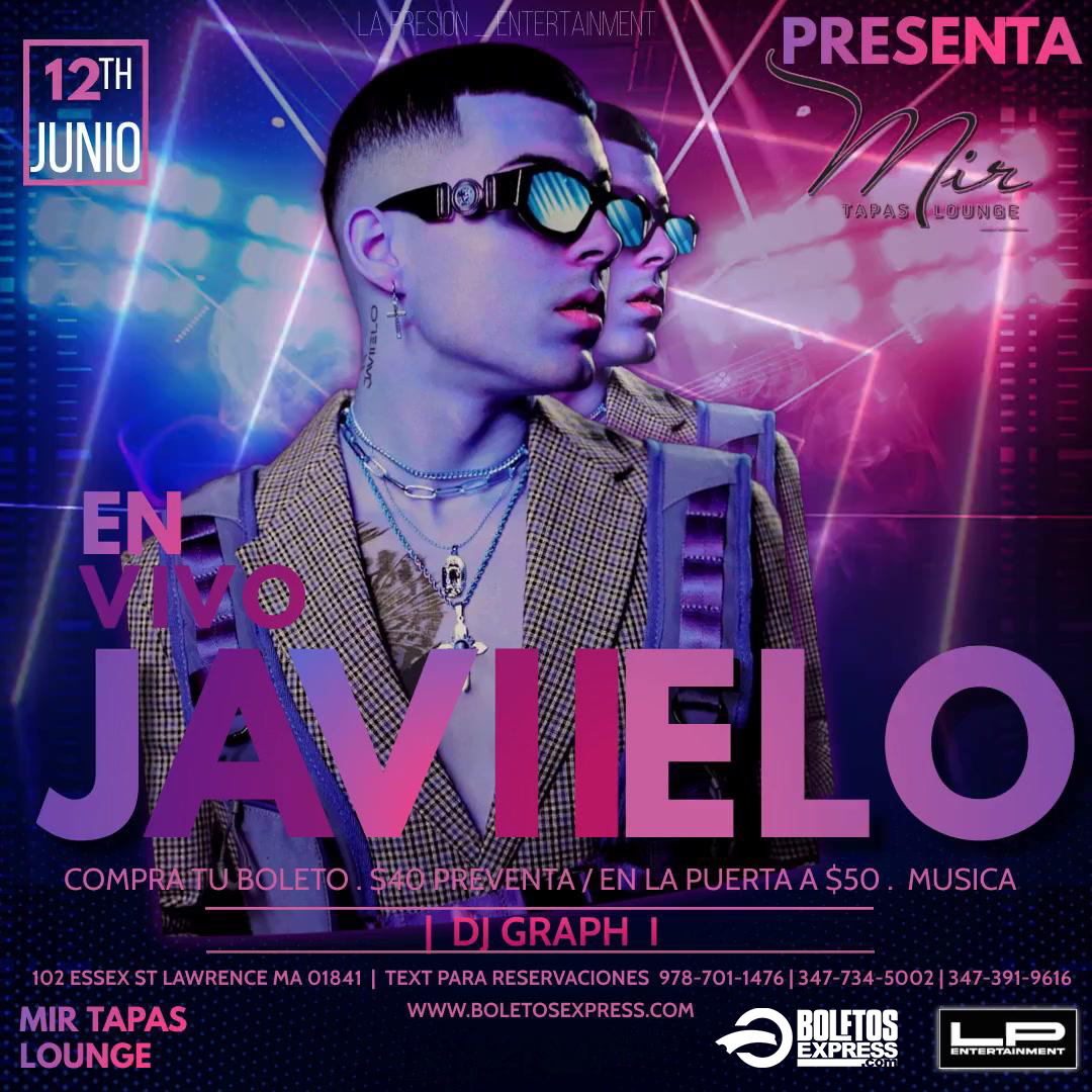 Buy tickets for JAVIIELO JAVIIELO