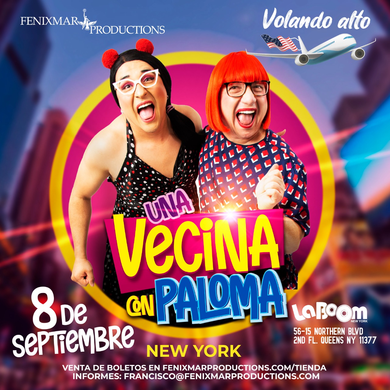 Buy tickets for La Vecina con Paloma - Volando Alto La Vecina con Paloma - Volando Alto
