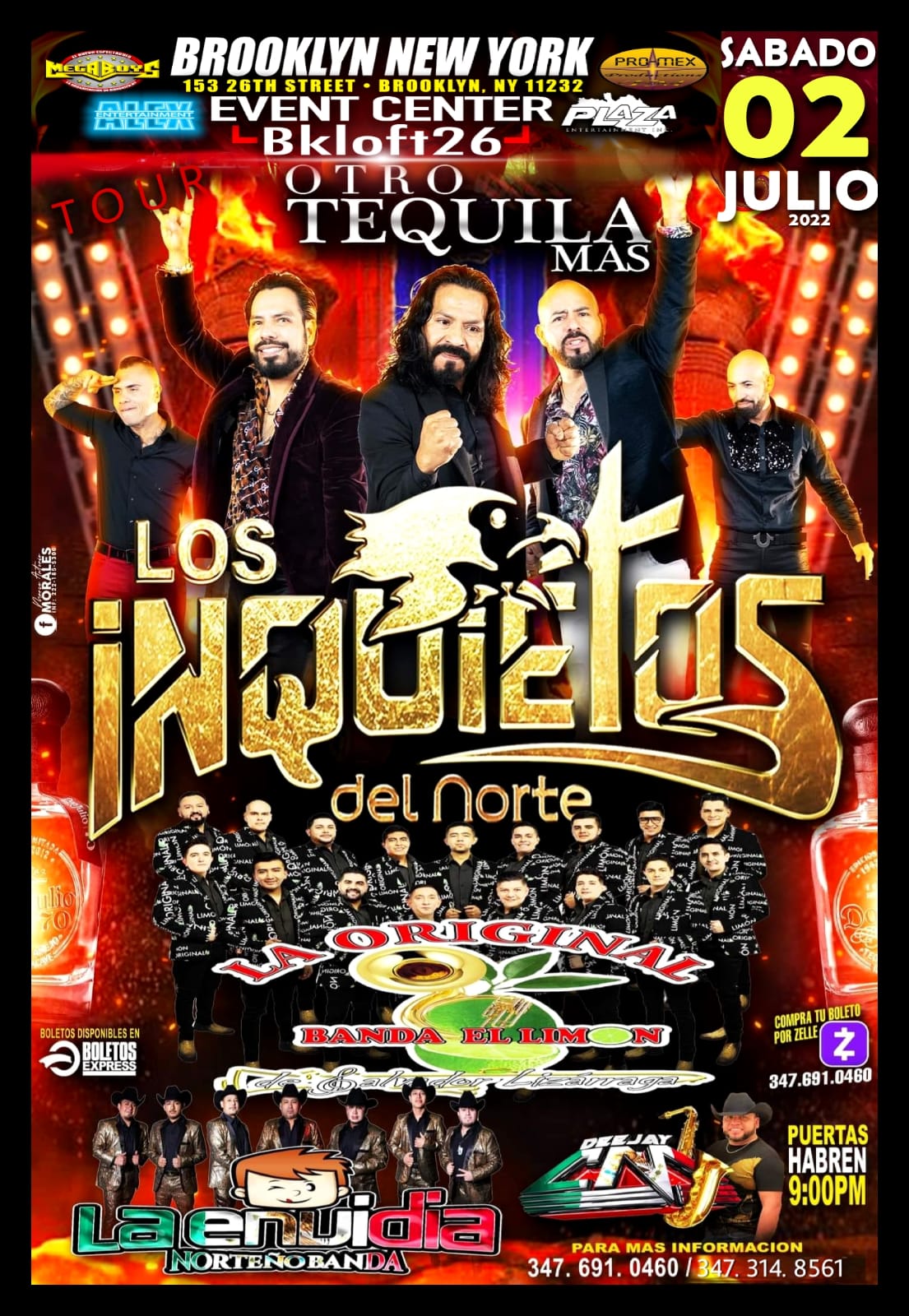 Buy tickets for LOS INQUIETOS DEL NORTE LOS INQUIETOS DEL NORTE
