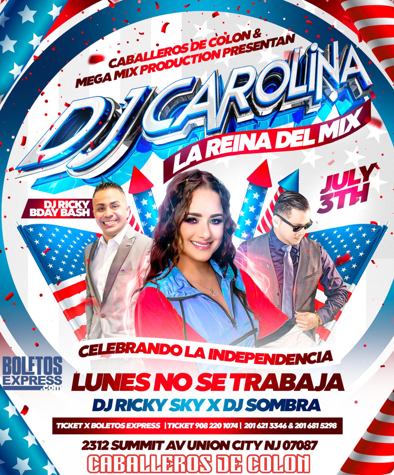 DJ CAROLINA LA REINA DEL MIX